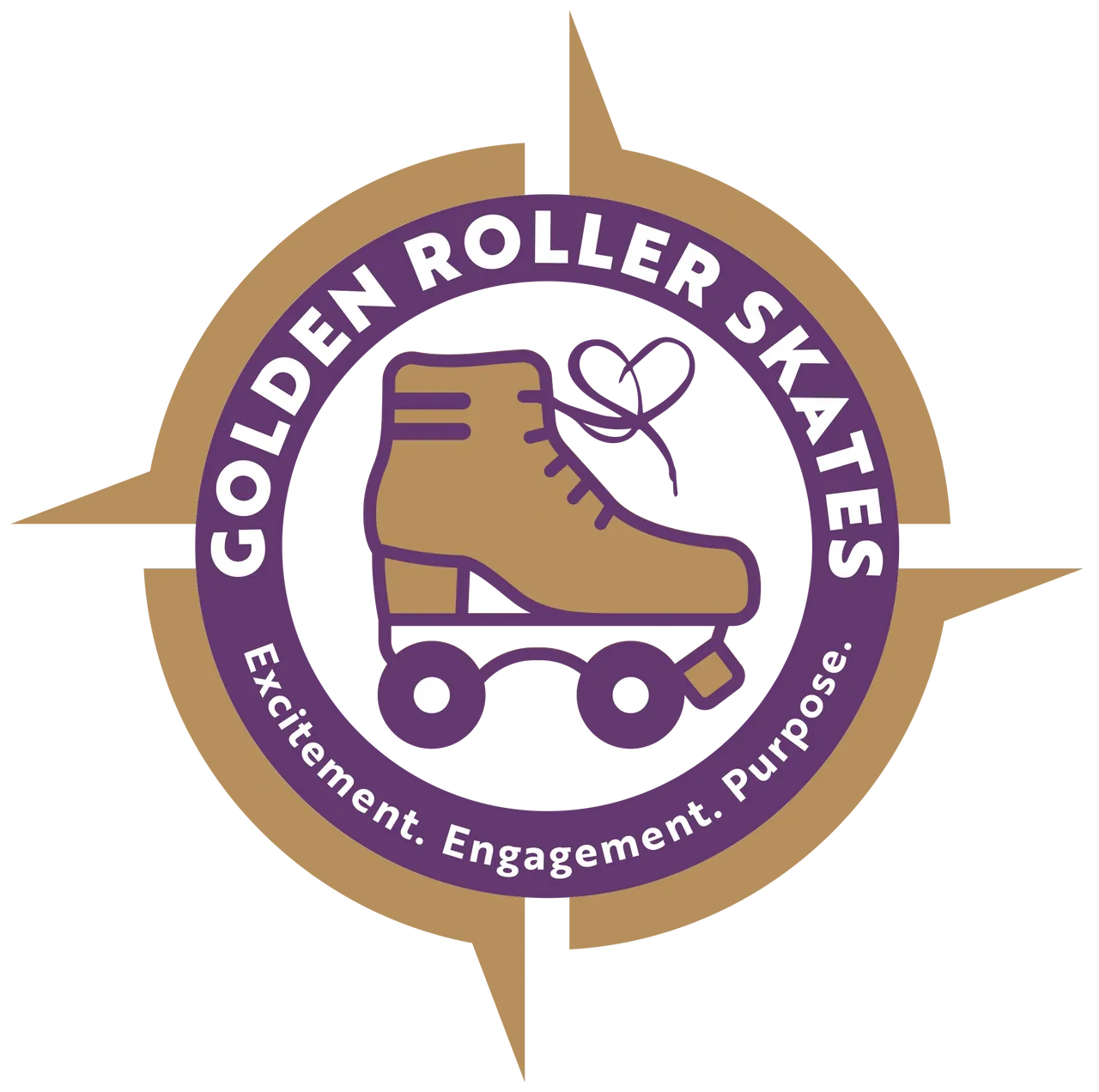 Golden Roller Skates Logo