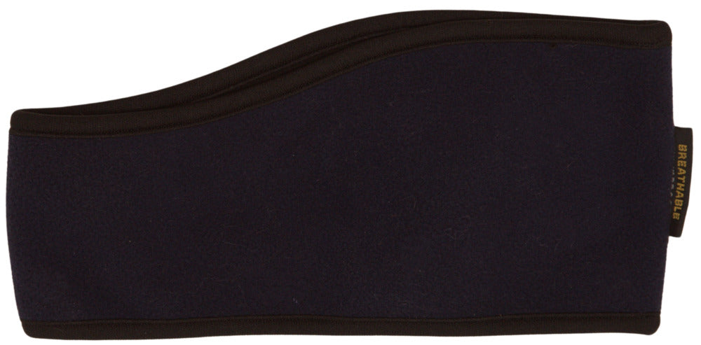 Navy Blue Black Rim Headband side