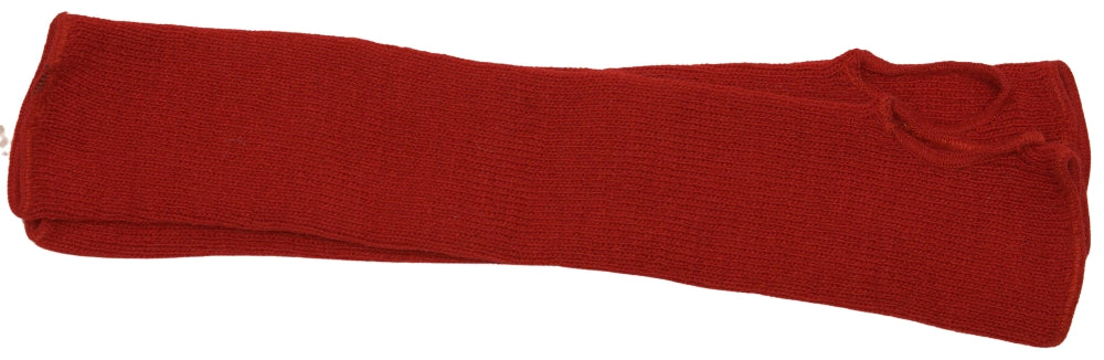 Red Arm Warmers