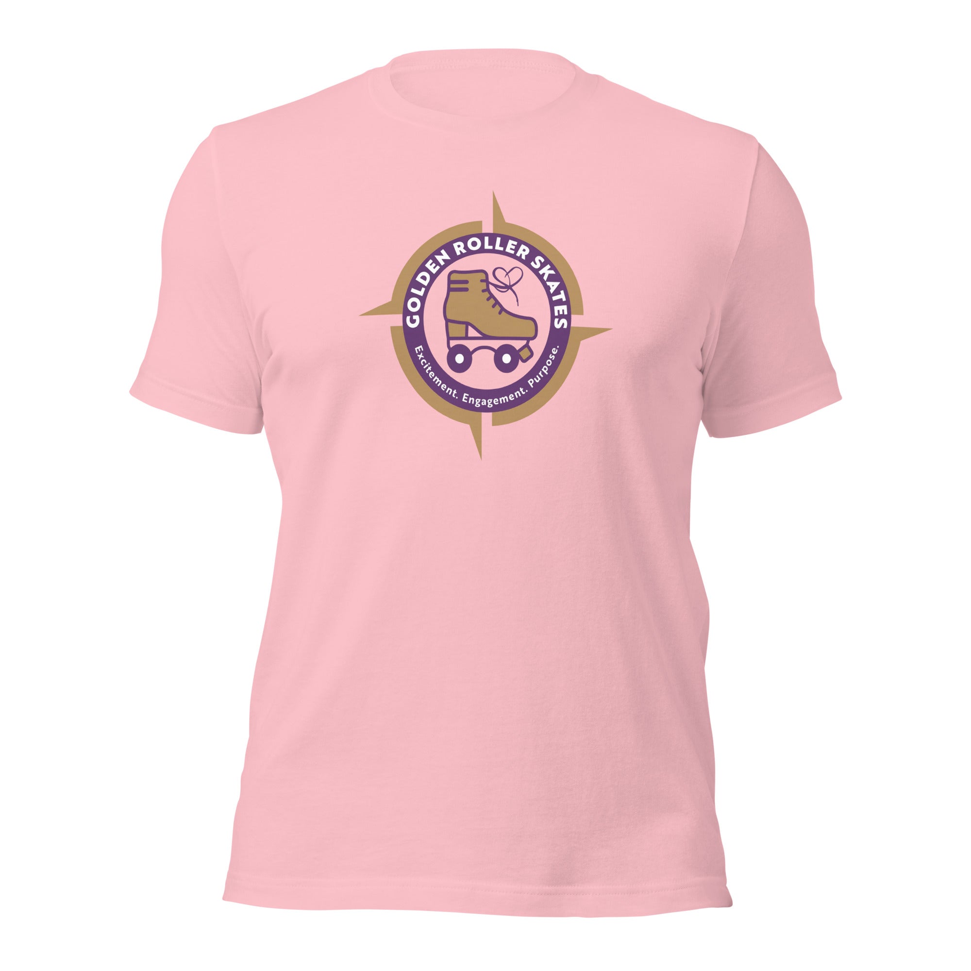 unisex staple t-shirt pink front